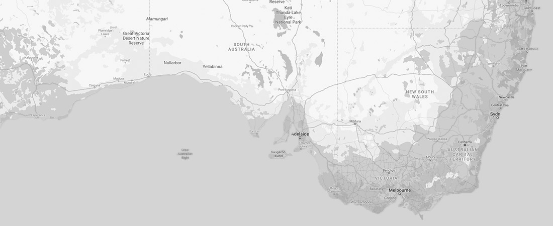 Map of SA, Australia